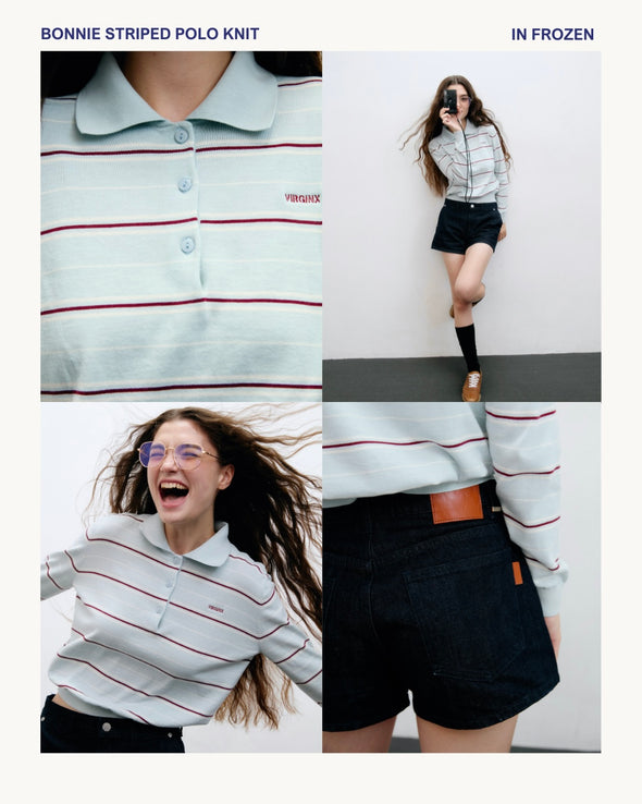 BONNIE Polo Knit (3 Colors)