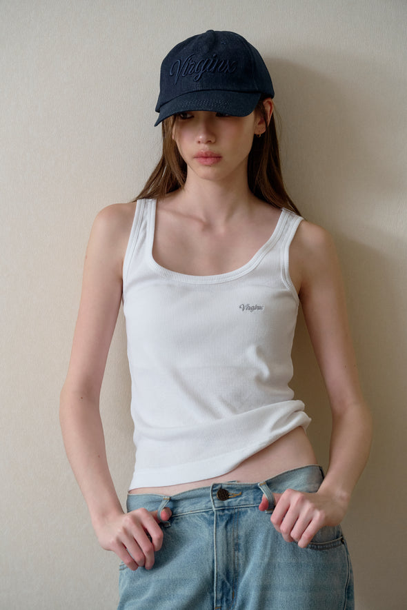 VIRGINX Rib Tank Top