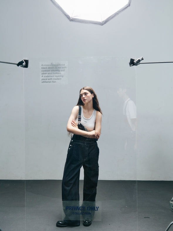 ABIGAIL OVERALL in Denim