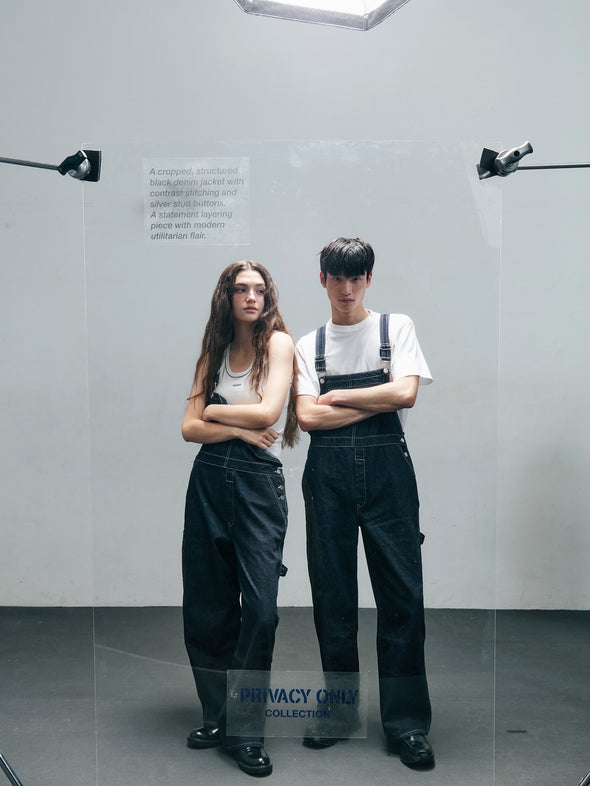 ABIGAIL OVERALL in Denim