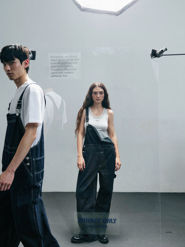 ABIGAIL OVERALL in Denim