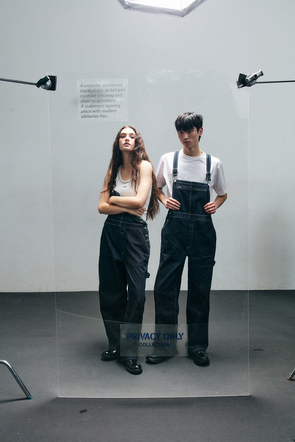 ABIGAIL OVERALL in Denim