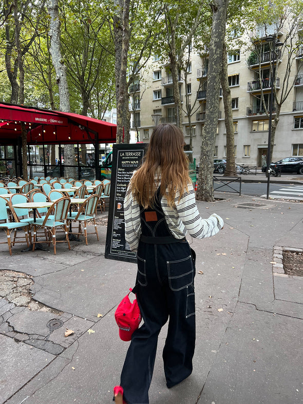 ABIGAIL OVERALL in Denim