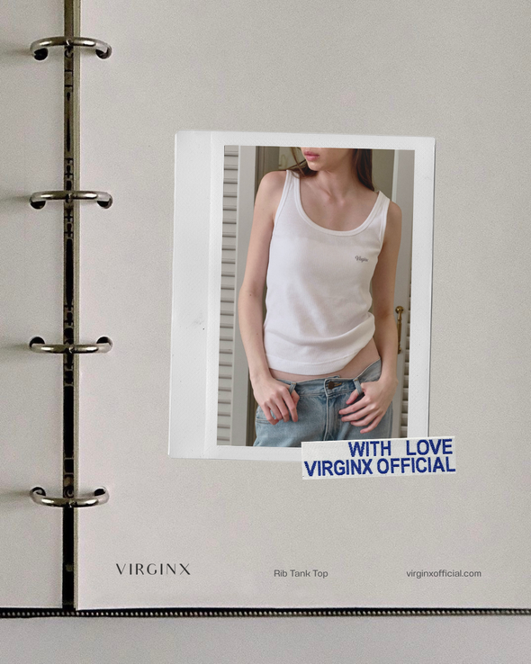 VIRGINX Rib Tank Top