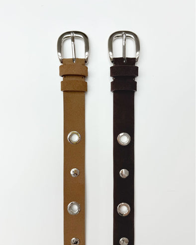 SUEDE STUDETTE BELT