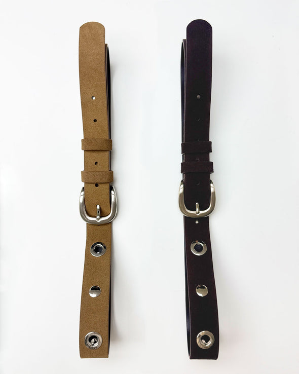 SUEDE STUDETTE BELT