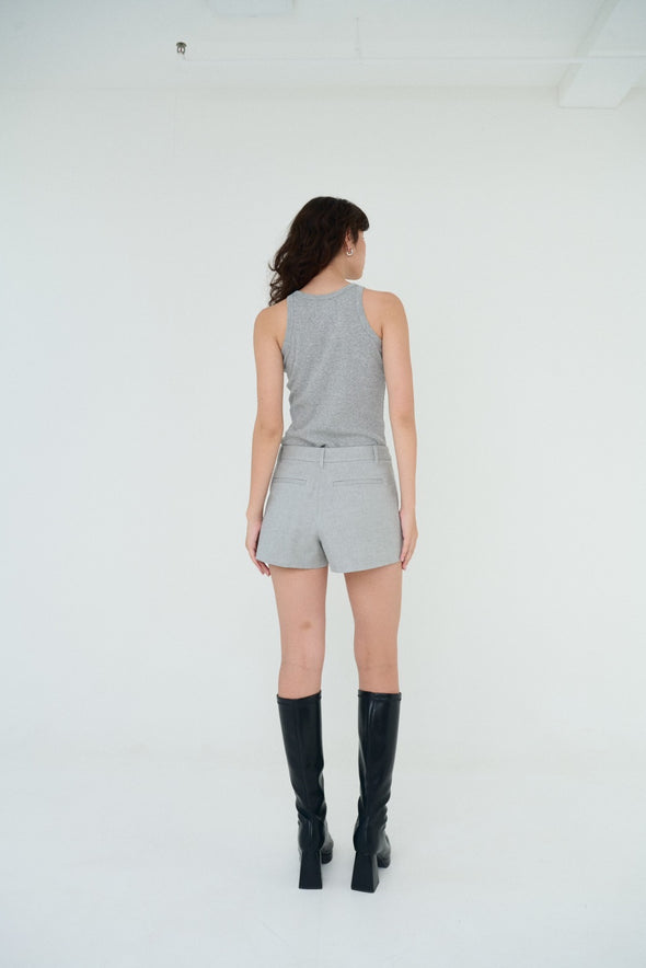 VX SKINNY TANK TOP IN GREY